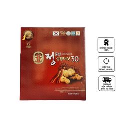 Nước Hồng Sâm Nấm Thượng Hoàng Jeong Hàn Quốc 50ml x30 gói - Giúp Tăng Cường Sức Khỏe, Làm Đẹp Da Từ Tự Nhiên