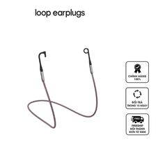 Dây Tai Nghe Loop Link Thời Trang - Phụ Kiện Tai Nghe Chống Rơi Cho Nam Nữ - Màu Đen & Tím, Thích Hợp Tập Luyện, Di Chuyển