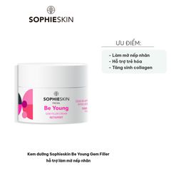 Kem Dưỡng Sophieskin Be Young Gem Filler 50ml - Hỗ Trợ Làm Mờ Nếp Nhăn, Cải Thiện Độ Đàn Hồi, Dưỡng Ẩm Da Chắc Khỏe