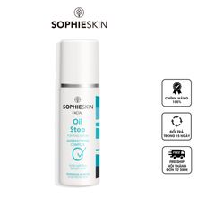 Serum hỗ trợ kiềm dầu giảm mụn Sophieskin Oil Stop Purifying Serum