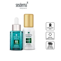 Bộ dưỡng hỗ trợ trắng da Sesderma Sesmahal B3 Niacinamide