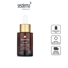 Serum hỗ trợ dưỡng sáng da Sesderma C-VIT Liposomal