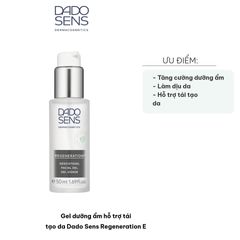Gel Dưỡng Ẩm Tái Tạo Da Dado Sens Regeneration E - Hỗ Trợ Cấp Ẩm, Làm Dịu Da Nhạy Cảm, Giảm Đỏ Ngứa 50ml