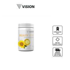 Viên Uống Beauty Vision Hỗ Trợ Làm Đẹp Da, Tóc, Móng - Bổ Sung Vitamin, Collagen Tươi Trẻ, Chắc Khỏe 60 Viên