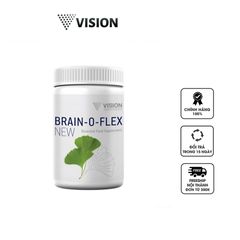 Viên uống Vision Brain-O-Flex New - Hỗ trợ sức khỏe não bộ, tăng cường nhận thức và bảo vệ tế bào não - 60 viên