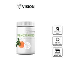 Viên Uống Hỗ Trợ Giảm Giãn Tĩnh Mạch Venostrong Vision - Tăng Cường Tuần Hoàn Máu, Cải Thiện Độ Đàn Hồi Mạch Máu, 60 Viên