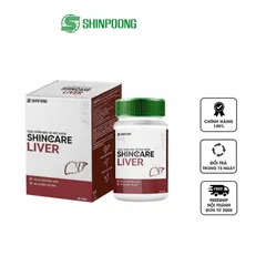 Viên uống bổ gan Shinpoong Shincare Liver - Hỗ trợ chức năng gan từ cây kế sữa, 30 viên cho người lớn 18+