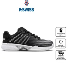 Giày pickleball, giày tennis nữ K-Swiss Hypercourt Express 2 96613-085-M Black/White