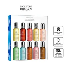 Set 10 Lọ Sữa Tắm Molton Brown Discovery Collection 30ml - Hương Thơm Tinh Tế, Dưỡng Ẩm, Làm Sạch Da Mềm Mịn