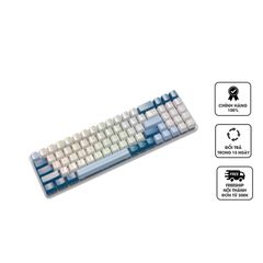 Bàn phím cơ chơi game K65 78 phím - Full LED RGB Hotswap - Thiết kế gọn nhẹ, hiệu ứng ánh sáng đa dạng cho game thủ