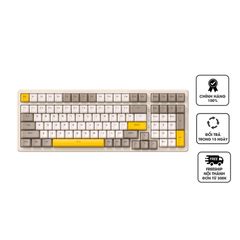 Bàn Phím Cơ Gaming K3 Max - Chống Ồn 2 Lớp, Led Rainbow, Switch Red Tương Thích Windows/Mac - Phụ Kiện Gaming Cao Cấp