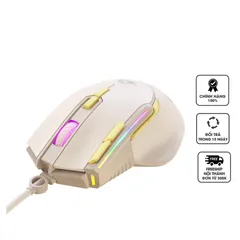 Chuột Gaming Ziyou M2 LED RGB 12800 DPI - Thiết Kế Công Thái Học Hỗ Trợ Macro Cho Game Thủ Chuyên Nghiệp
