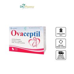 Viên Uống Ovaceptil Tăng Cường Sức Khỏe Sinh Sản Phụ Nữ - Bổ Sung Inositol, Vitamin và Khoáng Chất Thiết Yếu, Hỗ Trợ Chuẩn Bị Mang Thai