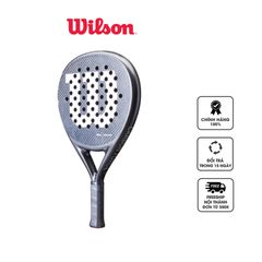 Vợt Padel Wilson Carbon Force LT B0C9PYHB6L Màu Xám - Vợt Chất Lượng Cao, Công Nghệ Kiểm Soát Tối Ưu, Dành Cho Người Chơi Thể Thao