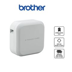 Máy In Nhãn Di Động Brother P-Touch Cube PT-P710BT - In Nhiệt Tốc Độ Cao, Kết Nối Bluetooth, Thiết Kế Nhãn Tùy Chỉnh, Quà Tặng Hữu Ích
