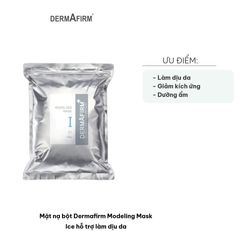 Mặt Nạ Bột Dermafirm Modeling Mask Ice - Giải Pháp Làm Dịu Da, Cấp Ẩm và Tái Tạo Làn Da Tổn Thương 1000g