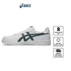 Giày thể thao nam Asics Japan S 1201A173-126 trắng/ xanh lá - Thiết kế trẻ trung, chất liệu da nhân tạo, phù hợp phong cách năng động