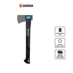 Rìu bổ củi Gardena 1000A 08714-20 - Lưỡi thép cao cấp sắc bén, tay cầm nhẹ, tiện dụng cho chặt, tách gỗ gia đình