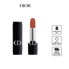 Son Dior Rouge 539 Terra Bella Velvet Finish - Son Môi Cam Đất Mịn Như Nhung, Giữ Màu Lên Đến 12 Giờ, Thích Hợp Cho Mọi Dịp