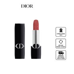 Son Dior Rouge 624 Verone Velvet Finish Màu Đỏ Đất - Son Lì Nhung Dưỡng Ẩm, Bám Màu 12 Giờ, Trang Điểm Quyến Rũ Cho Phụ Nữ