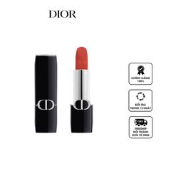 Son Thỏi Dior Rouge Velvet Finish 314 Grand Bal - Cam Đất Lì Mịn, Độ Bám Màu Cao, Trang Điểm Sang Trọng cho Phái Đẹp