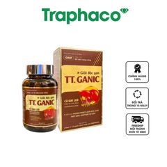 Viên Uống Hỗ Trợ Giải Độc Gan TT GANIC - Chiết Xuất Thảo Mộc Tự Nhiên, Bảo Vệ Gan Khỏe Mạnh, Giảm Nóng, Hỗ Trợ Tăng Cường Chức Năng Gan - Hộp 30 Viên