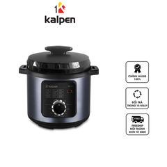 Nồi Áp Suất Điện Kalpen P4 6L - An Toàn, Dùng Để Nấu Cơm, Làm Cháo, Hầm Thịt - Thiết Kế 2 Lớp Chống Nóng, Chống Dính
