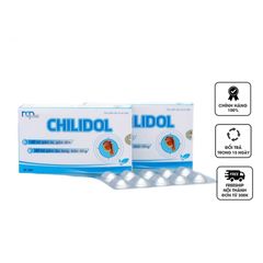 Viên Uống Chilidol Giảm Ho - Hỗ Trợ Tai Hại Đau Họng, Đờm - Hộp 30 Viên Thảo Mộc Tự Nhiên từ Công Ty Smard