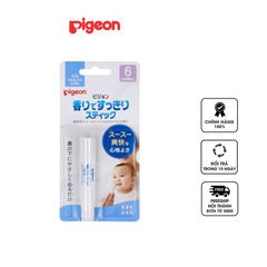 Ống Hít Thông Mũi Pigeon Cho Bé Từ 6 Tháng Tuổi - Chiết Xuất Tinh Dầu Thiên Nhiên, Giúp Thông Thoáng Và Giảm Khó Chịu