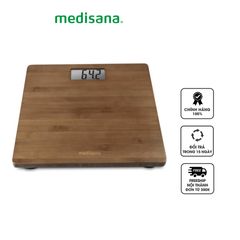 Cân Sức Khỏe Medisana 40548 PS 450 - Bề Mặt Tre Tự Nhiên, Tải Trọng 180kg, Đo BMI, Màn Hình LCD Rõ Ràng - Thiết Bị Chăm Sóc Sức Khỏe Hàng Ngày