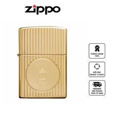 Bật Lửa Zippo 49631 Founder’s Day 2021 Mạ Vàng 18K - Phiên Bản Giới Hạn Kỷ Niệm Người Sáng Lập George G. Blaisdell