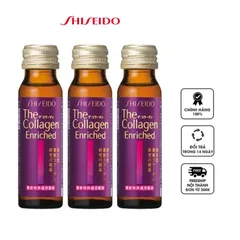 Collagen Shiseido Enriched của Nhật dạng nước uống