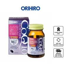 Viên uống hỗ trợ tim mạch CoQ10 Orihiro 90mg của Nhật