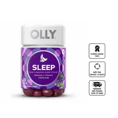 Kẹo dẻo hỗ trợ ngủ ngon Olly Sleep của Mỹ