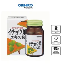 Viên uống hỗ trợ não bộ Orihiro Ginkgo Biloba Nhật Bản