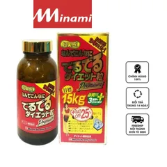 Viên uống hỗ trợ giảm cân 15kg Minami Healthy Foods