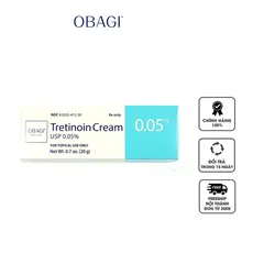 Kem hỗ trợ cải thiện mụn, nám Obagi Tre USP 0.05% chính hãng