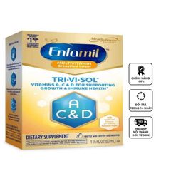 Siro hỗ trợ bổ sung vitamin A,C&D tăng đề kháng Enfamil Tri Vi Sol