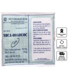 Bột muối NBCA - Hoaduoc hỗ trợ giảm đau dạ dày