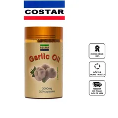 Tinh dầu tỏi Costar Garlic Oil 3000mg 200 viên