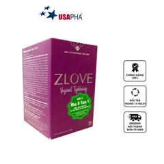 Viên uống Zlove hỗ trợ sức khỏe sinh lý nữ, se khít vùng kín