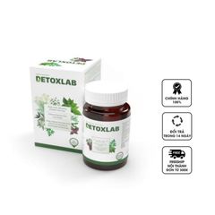 Detoxlab -Viên uống hỗ trợ thải độc gan, tăng cường sức khỏe