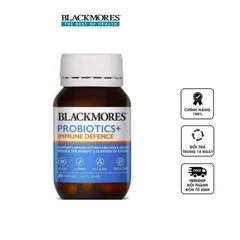 Viên uống tăng sức đề kháng Blackmores Probiotics+ Immune Defence