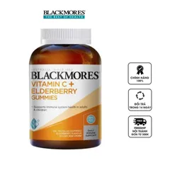 Kẹo dẻo bổ sung vitamin C Blackmores Vitamin C+ Elderberry Gummies