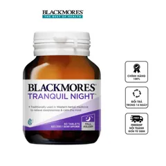 Viên uống hỗ trợ giấc ngủ Blackmores Tranquil Night [Date T10.2024]