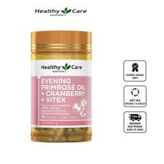 Tinh Dầu Hoa Anh Thảo Healthy Care Evening Primrose Oil + Cranberry