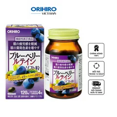 Viên uống bổ mắt việt quất Blueberry Orihiro Nhật Bản