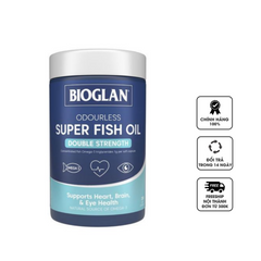 Dầu cá không mùi Bioglan Super Fish Oil 2000mg