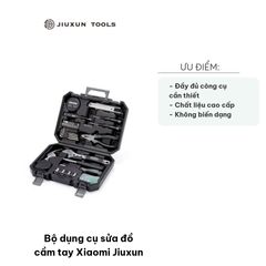 Bộ Dụng Cụ Sửa Đồ Cầm Tay Xiaomi Jiuxun - Đa Năng 12 Món & 60 Món, Công Cụ Chất Lượng Cao, Hộp Lưu Trữ Cao Cấp, Tiện Lợi Cho Gia Đình