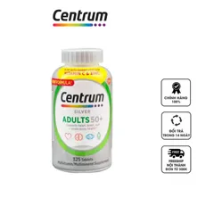 Vitamin tổng hợp Centrum Silver Adults cho người trên 50 tuổi [Date T4/2025]